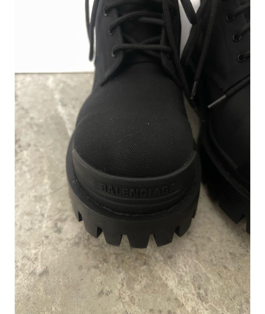 BALENCIAGA Черные ботинки, фото 5