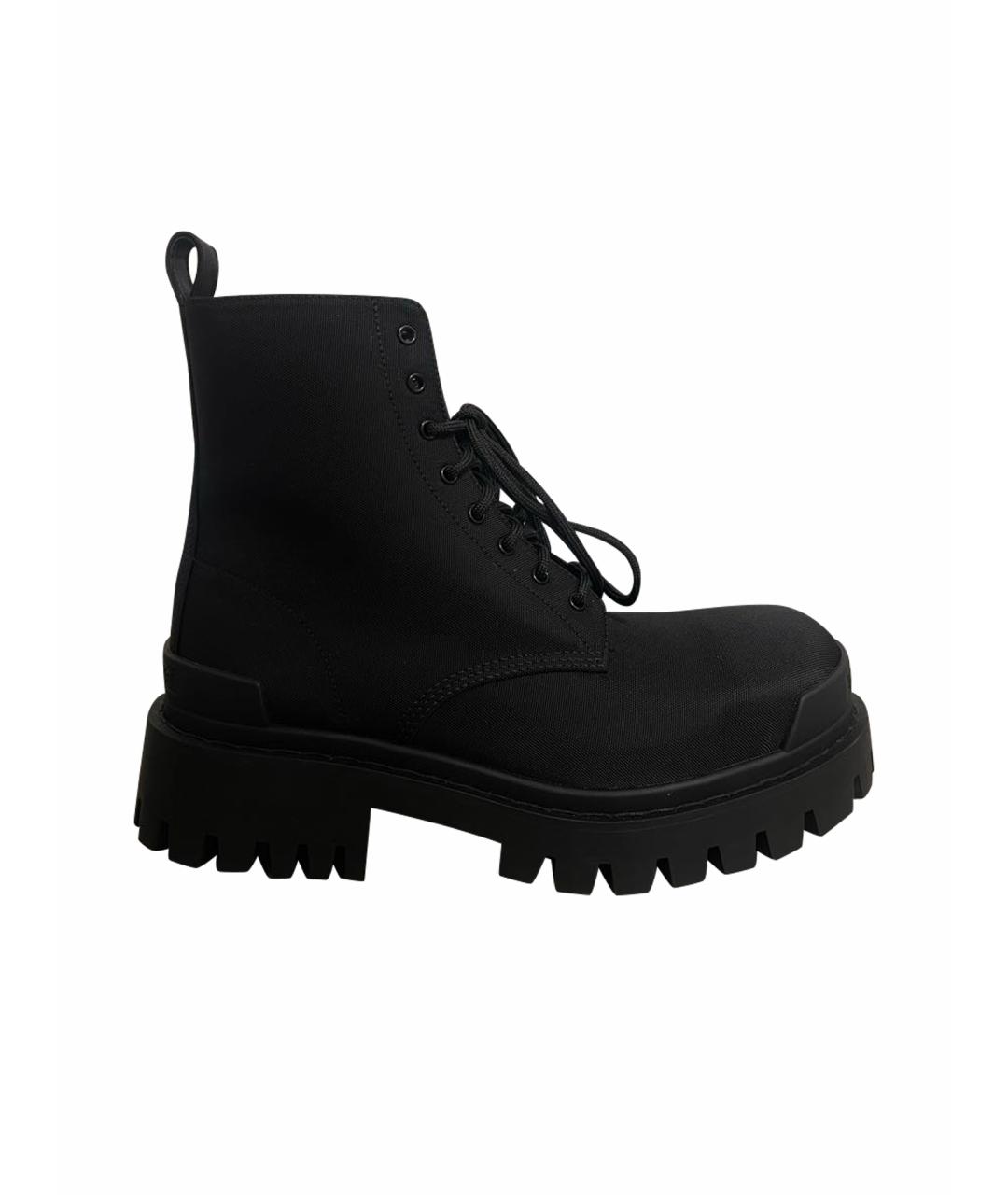BALENCIAGA Черные ботинки, фото 1
