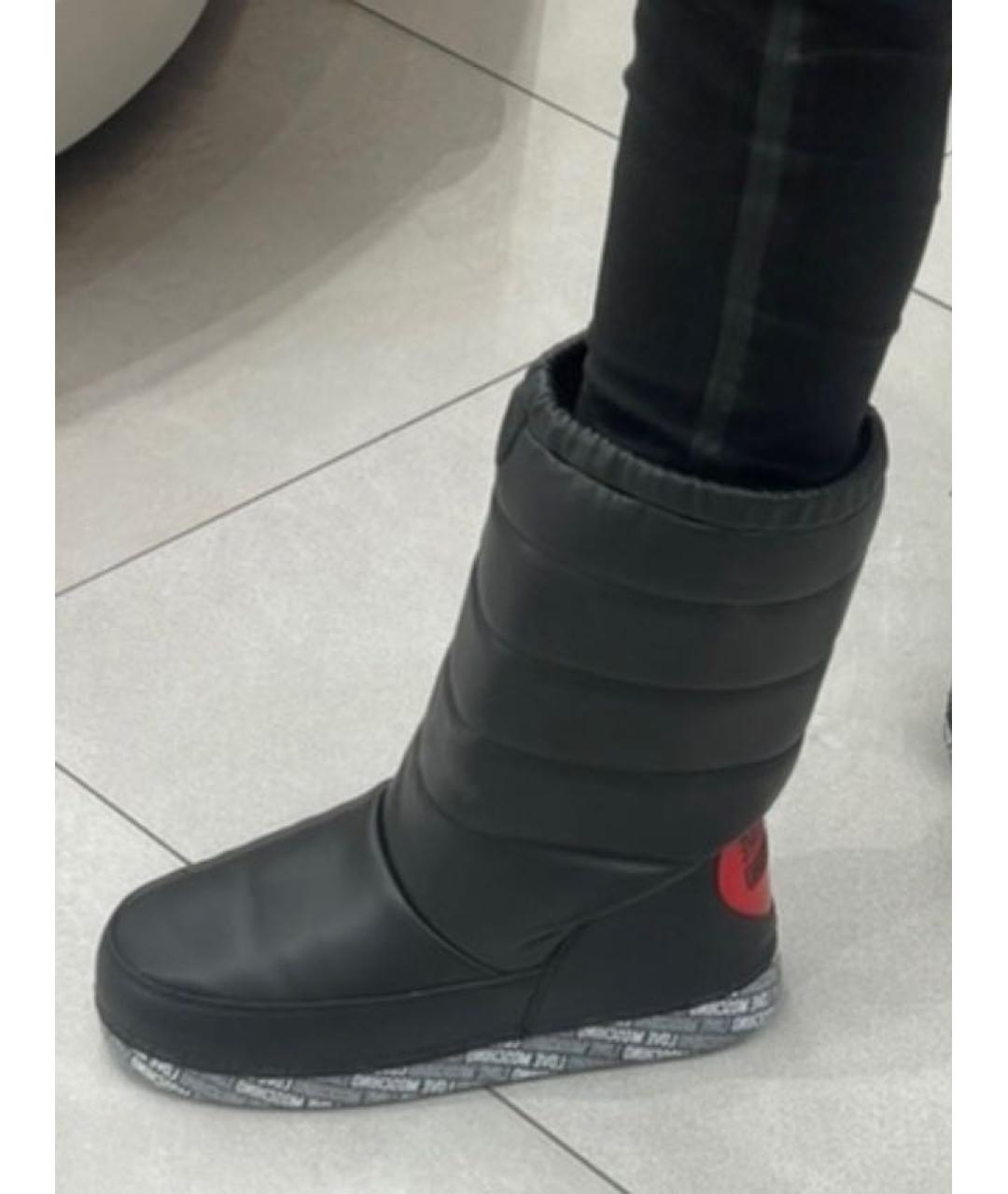 LOVE MOSCHINO Черные ботинки из искусственной кожи, фото 3