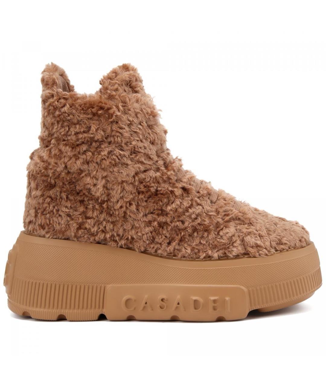 CASADEI Бежевые ботинки, фото 1