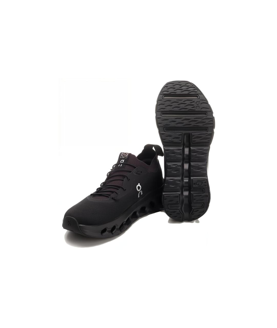 LOEWE Черные текстильные кроссовки, фото 5