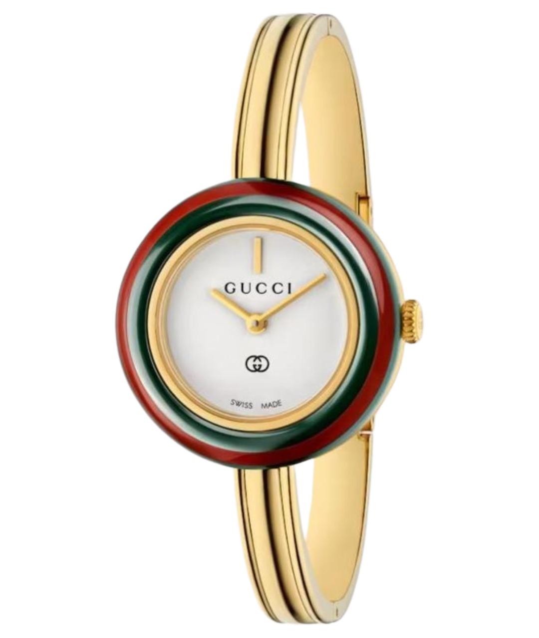GUCCI Золотые часы, фото 1