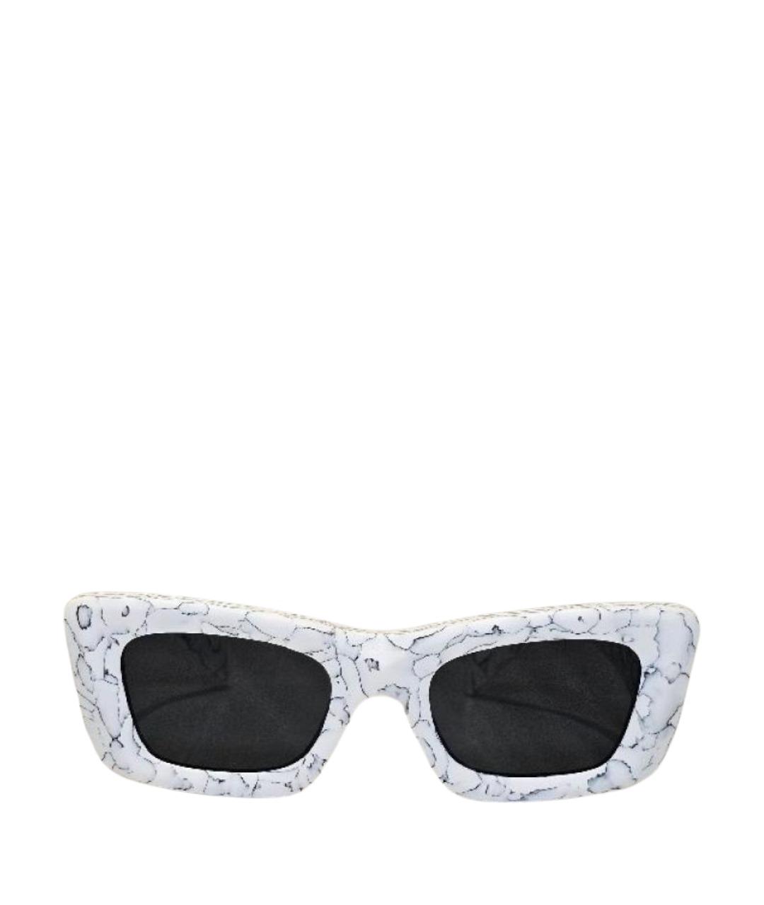 PRADA Белые пластиковые солнцезащитные очки, фото 1