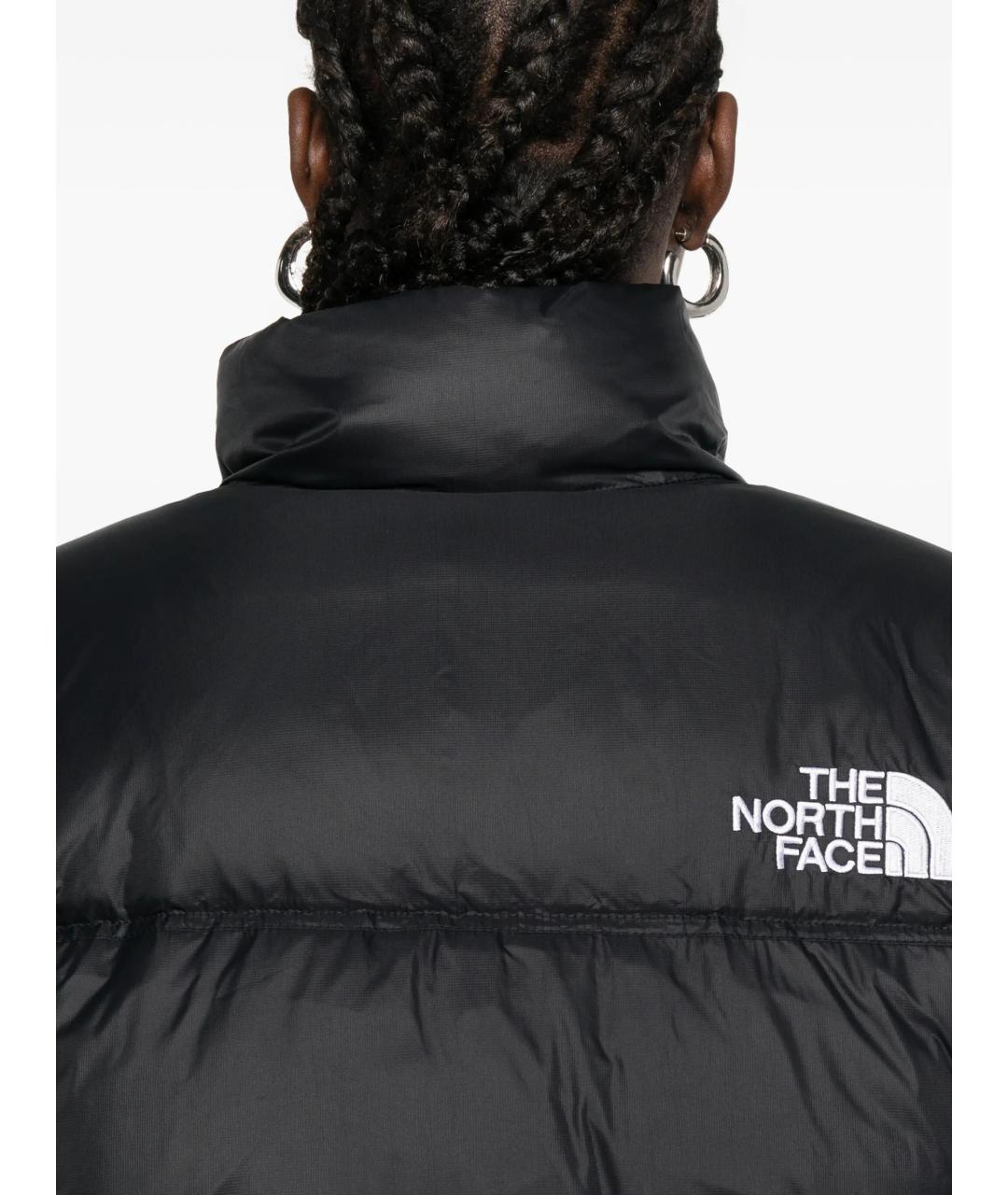 THE NORTH FACE Черный полиамидовый пуховик, фото 5