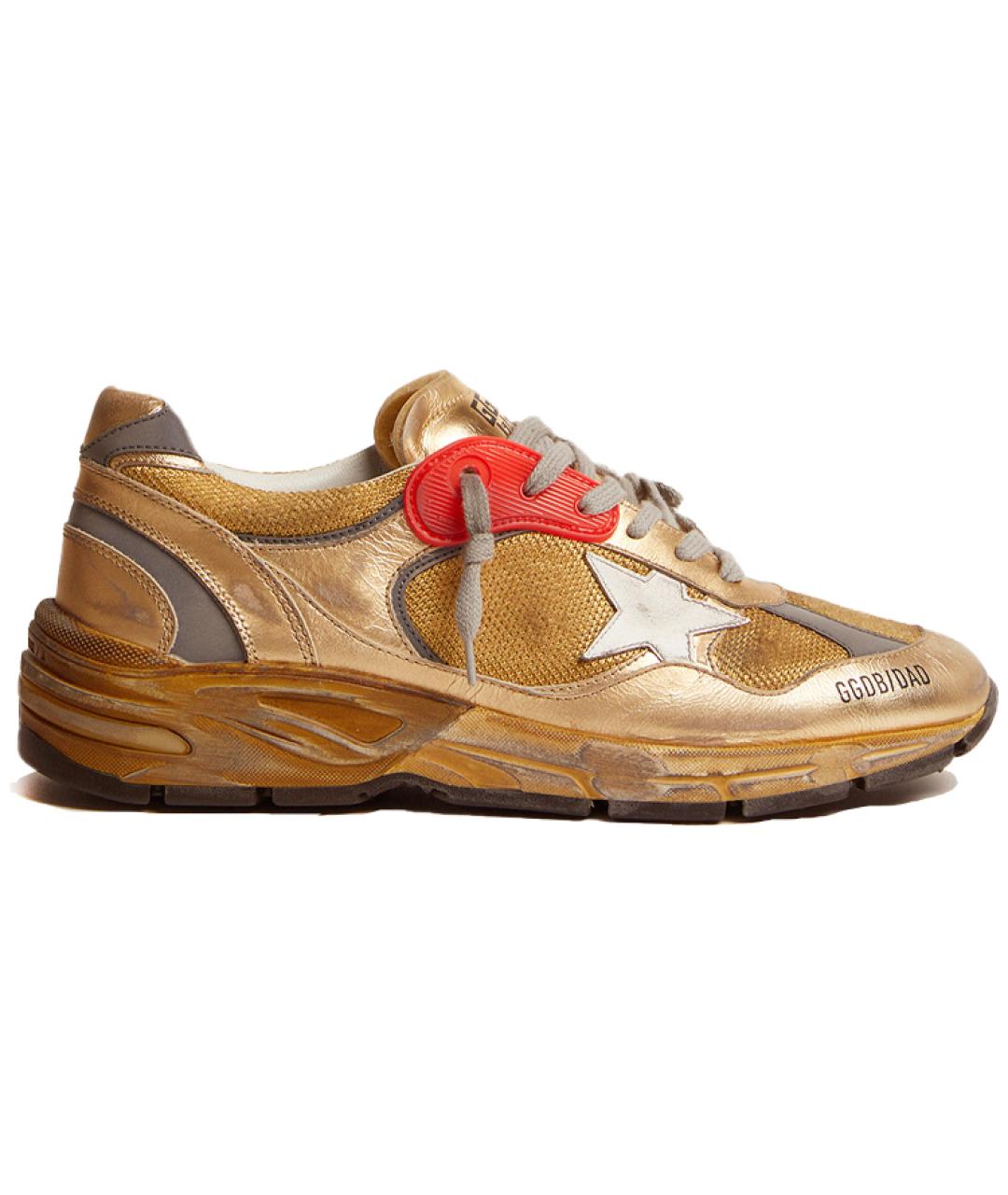 GOLDEN GOOSE DELUXE BRAND Мульти кожаные низкие кроссовки / кеды, фото 1