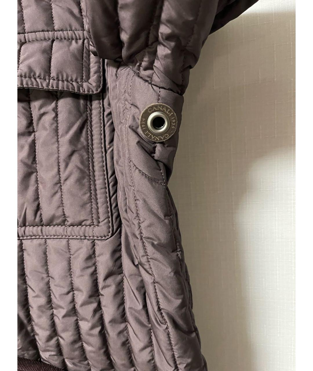 CANALI Бордовая шерстяная куртка, фото 4