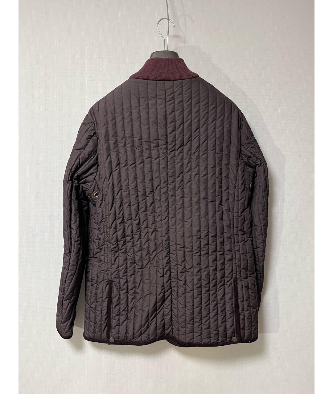 CANALI Бордовая шерстяная куртка, фото 2