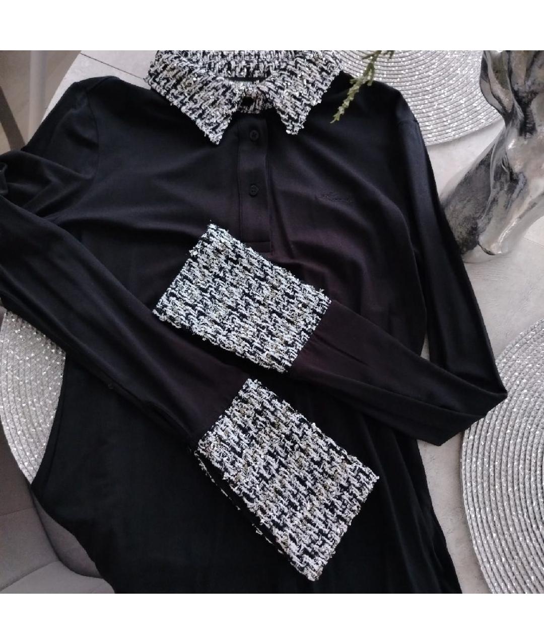 KARL LAGERFELD Черный джемпер / свитер, фото 6