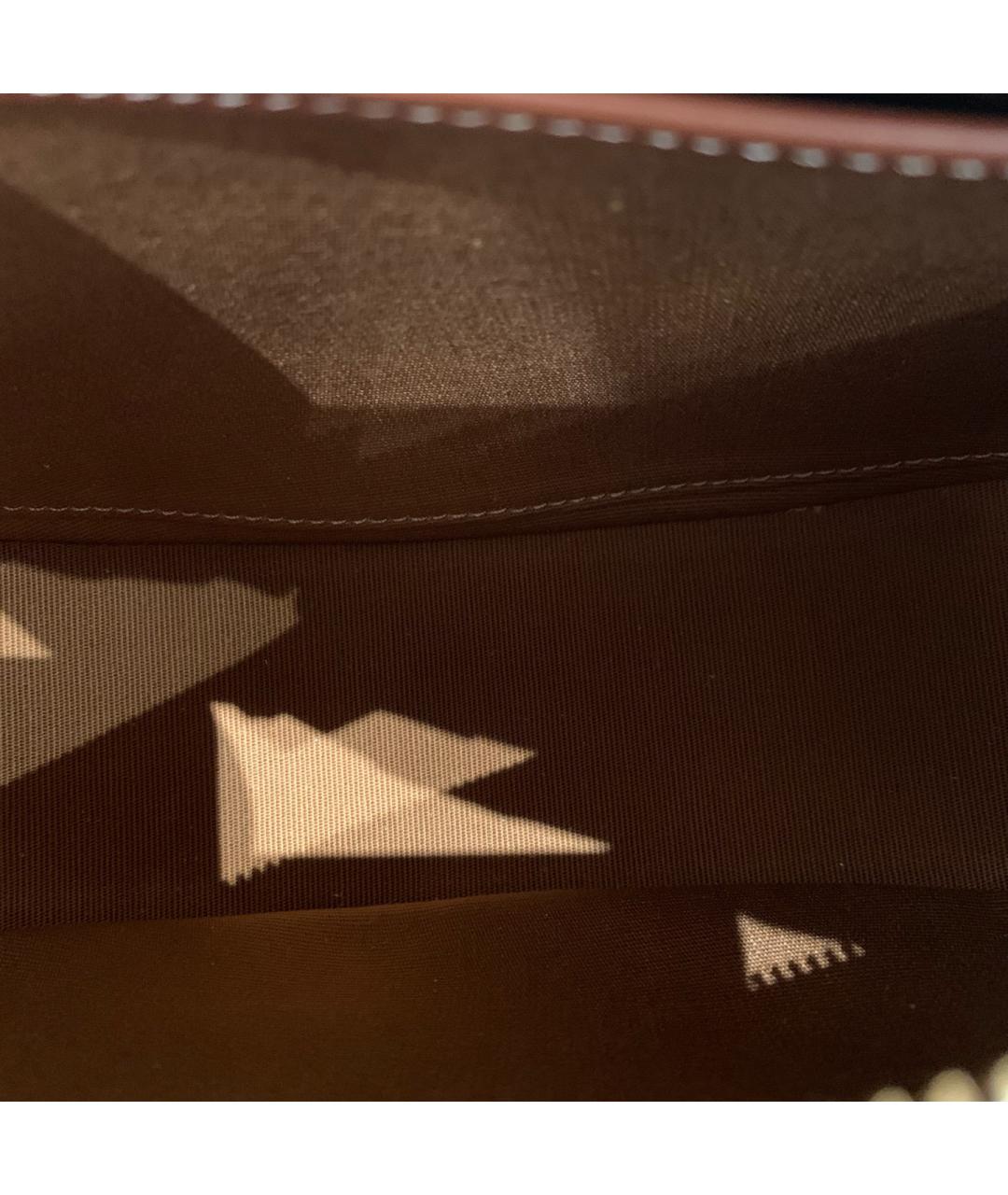 CELINE Черная сумка с короткими ручками из искусственной кожи, фото 9