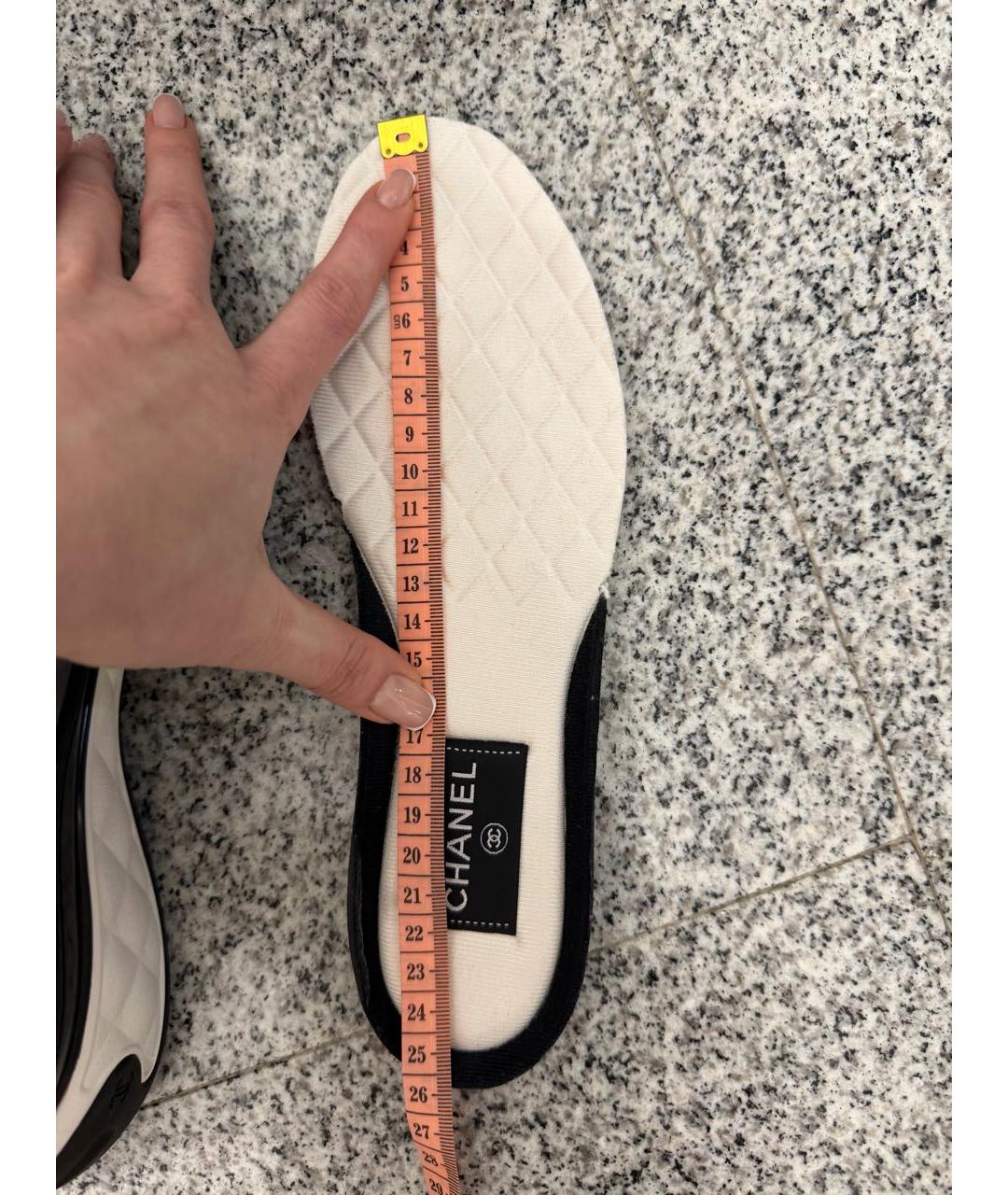 CHANEL Серые замшевые кроссовки, фото 6