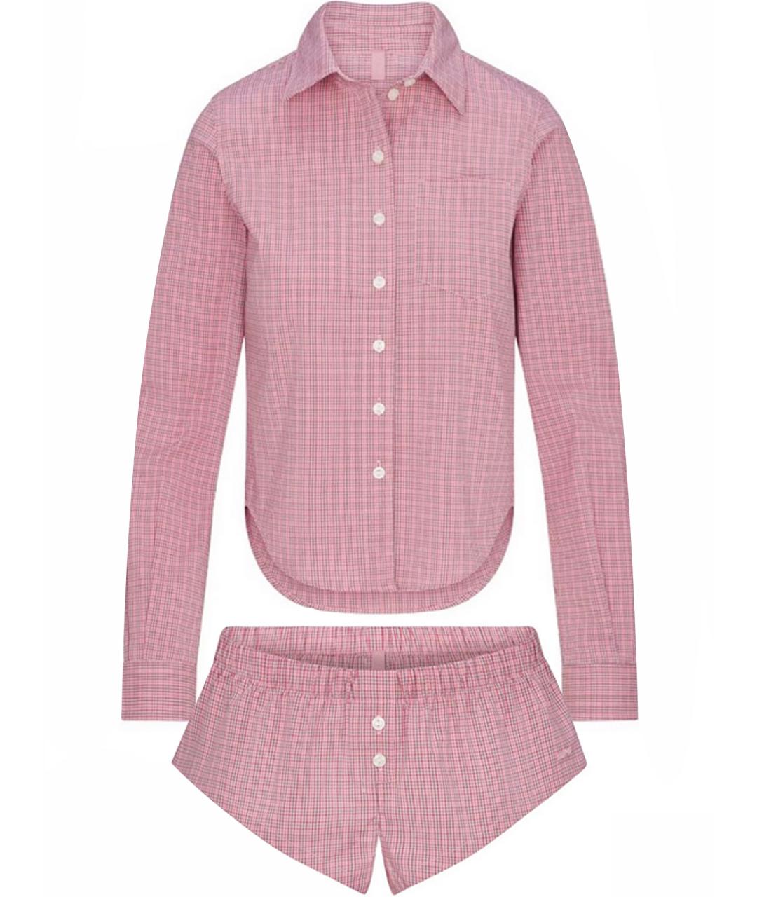 SKIMS Розовая пижама, фото 1