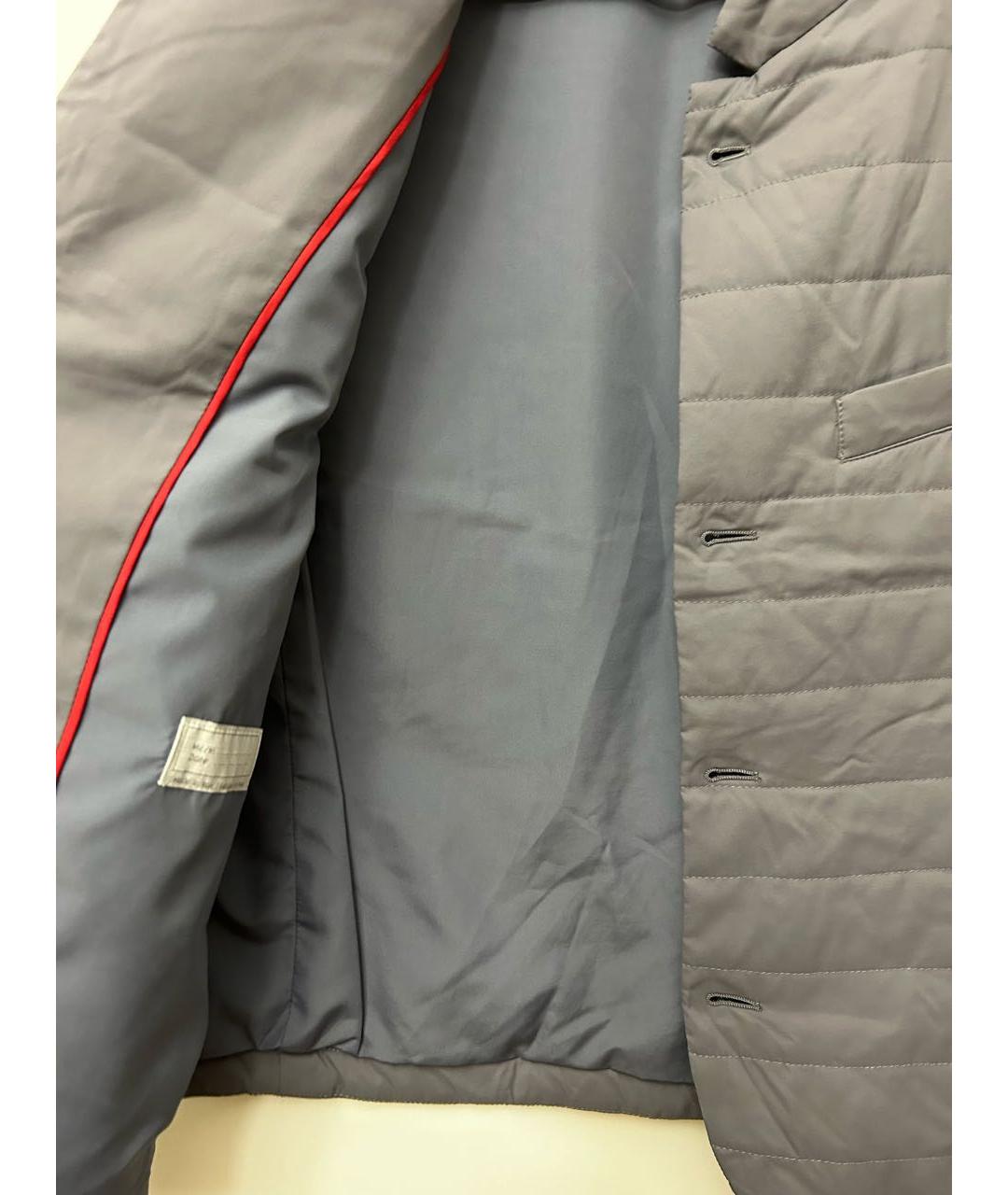 ELEVENTY Серый полиамидовый жилет, фото 4