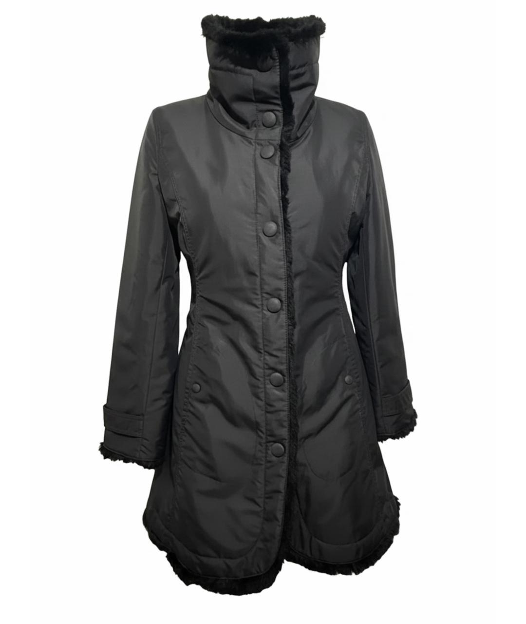 ARMANI COLLEZIONI Черное пальто, фото 1