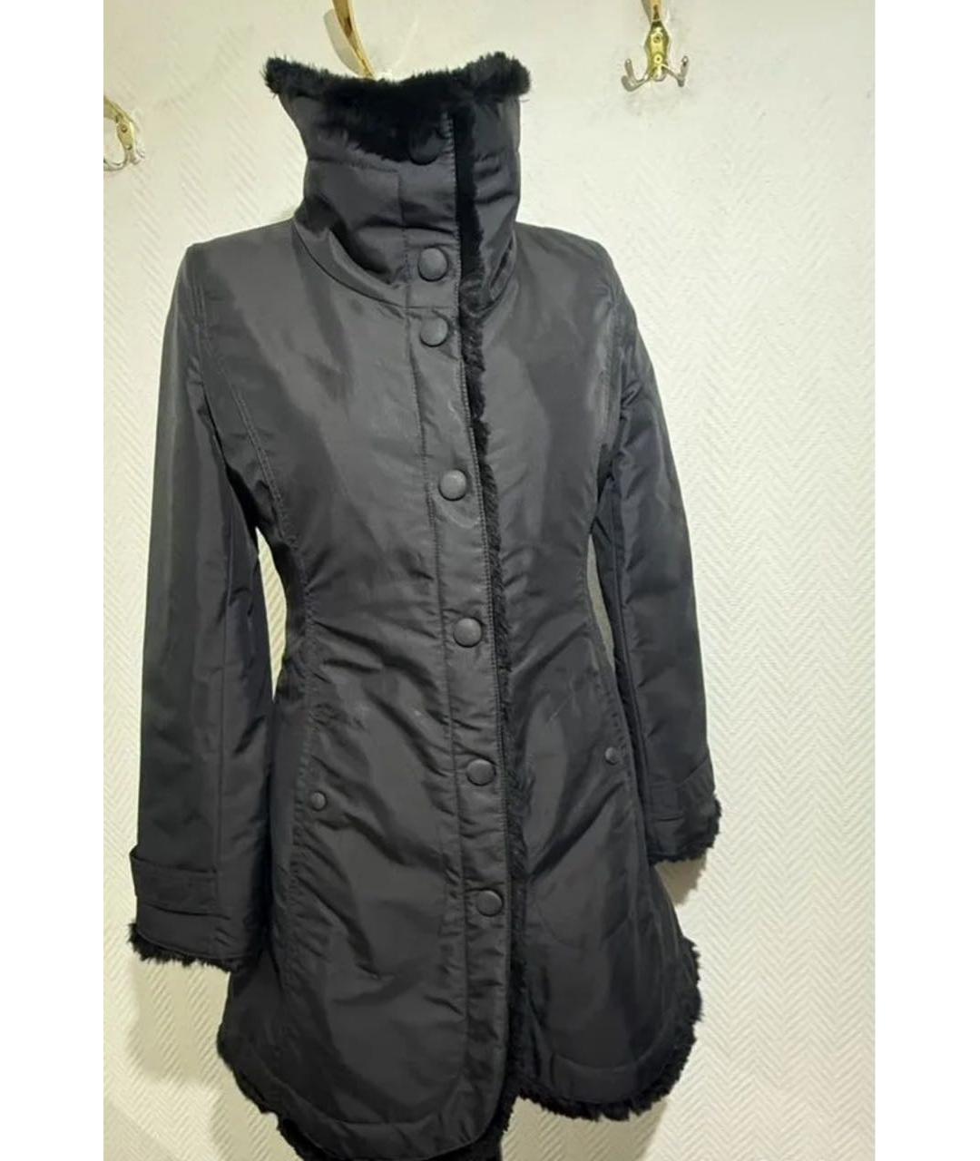 ARMANI COLLEZIONI Черное пальто, фото 9