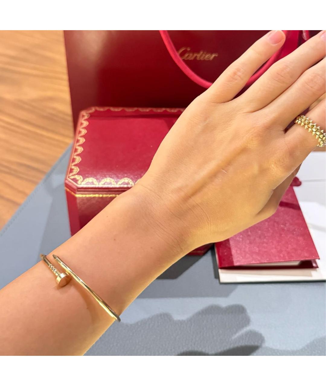 CARTIER Золотой браслет из розового золота, фото 4