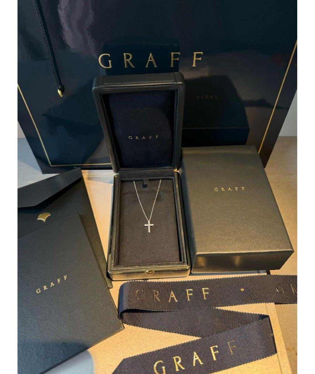 GRAFF Серебряная подвеска из белого золота, фото 3