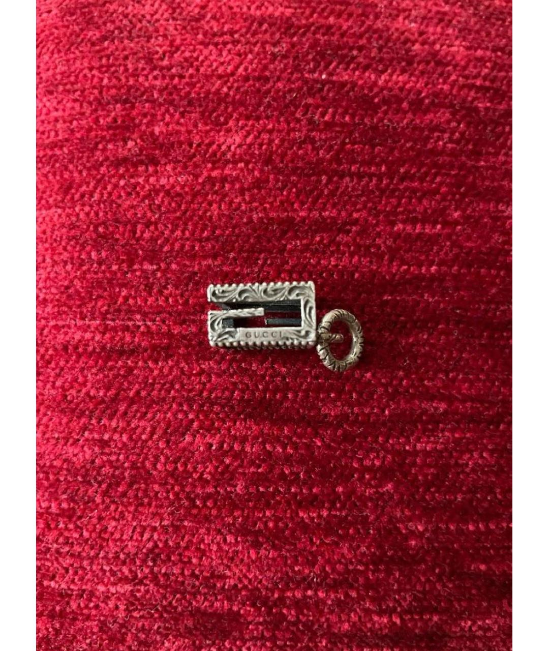 GUCCI Серебрянный серебряный кулон, фото 3