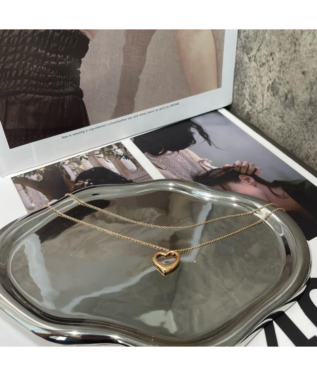 TIFFANY&CO Золотое колье из розового золота, фото 2