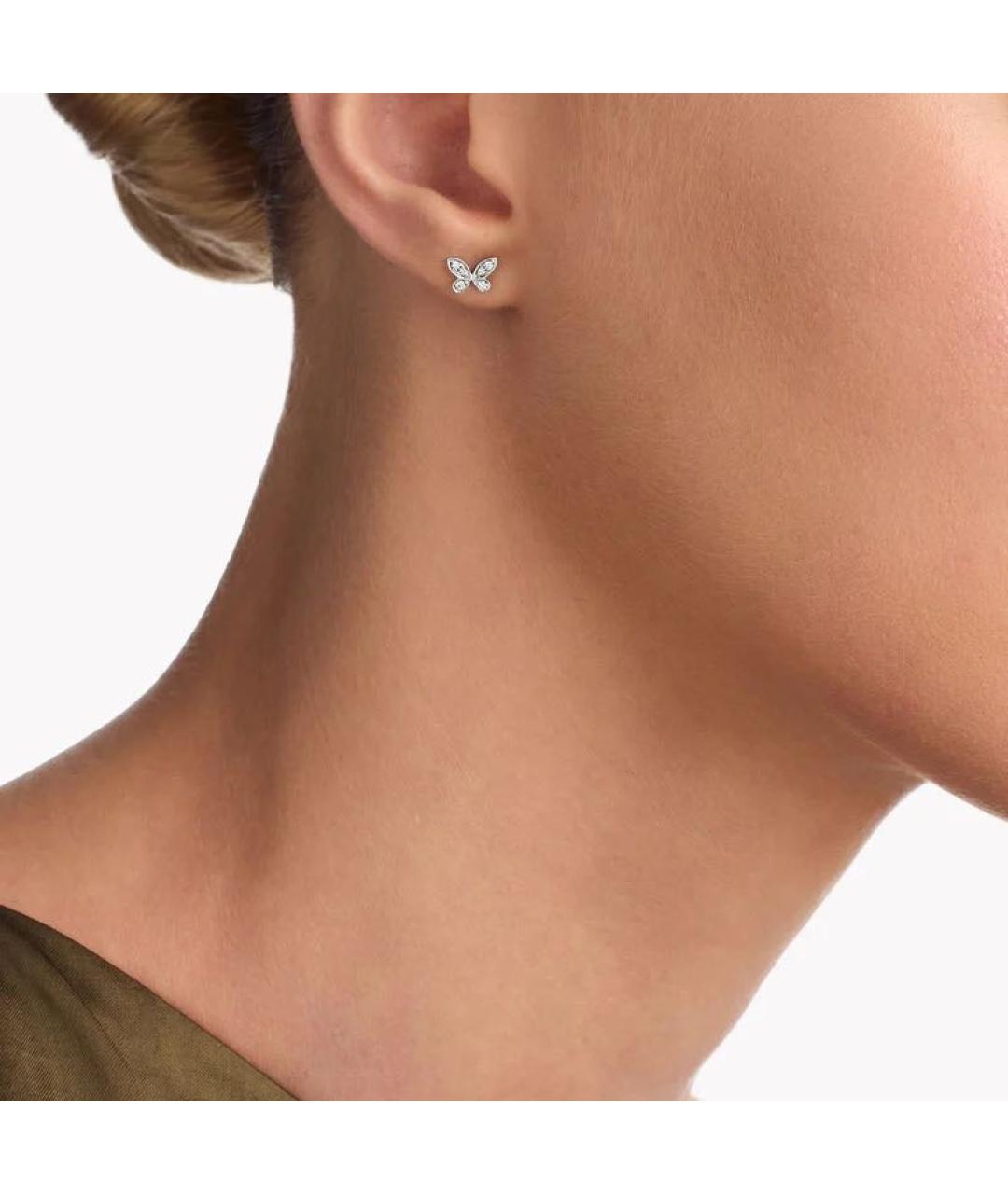 GRAFF Серебряные серьги из белого золота, фото 6