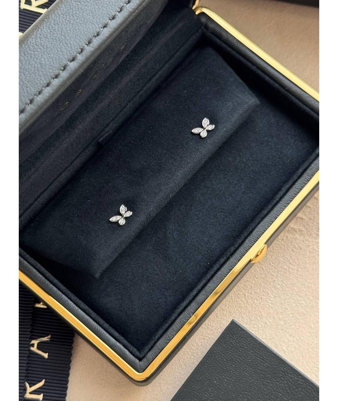 GRAFF Серебряные серьги из белого золота, фото 2