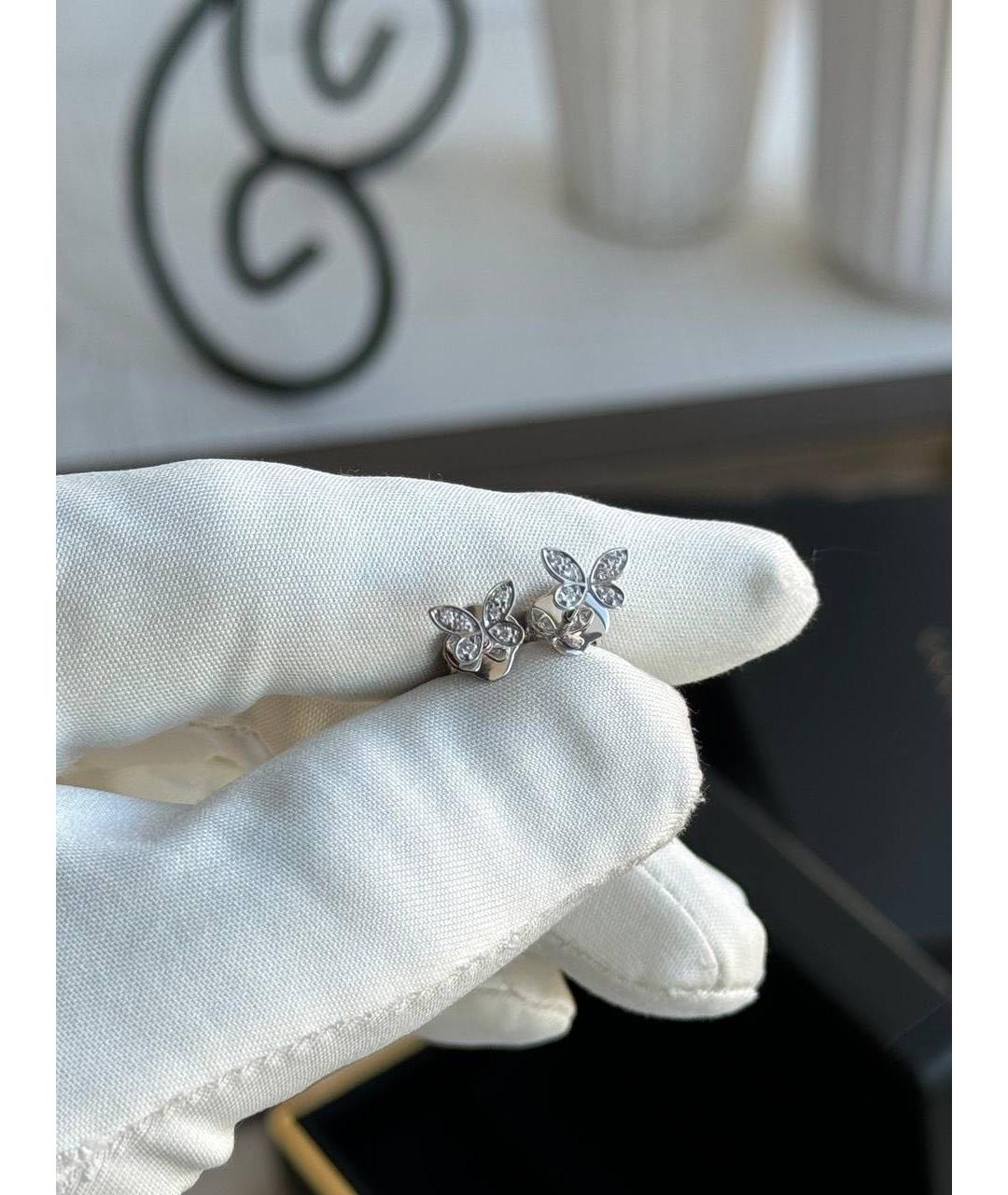 GRAFF Серебряные серьги из белого золота, фото 4