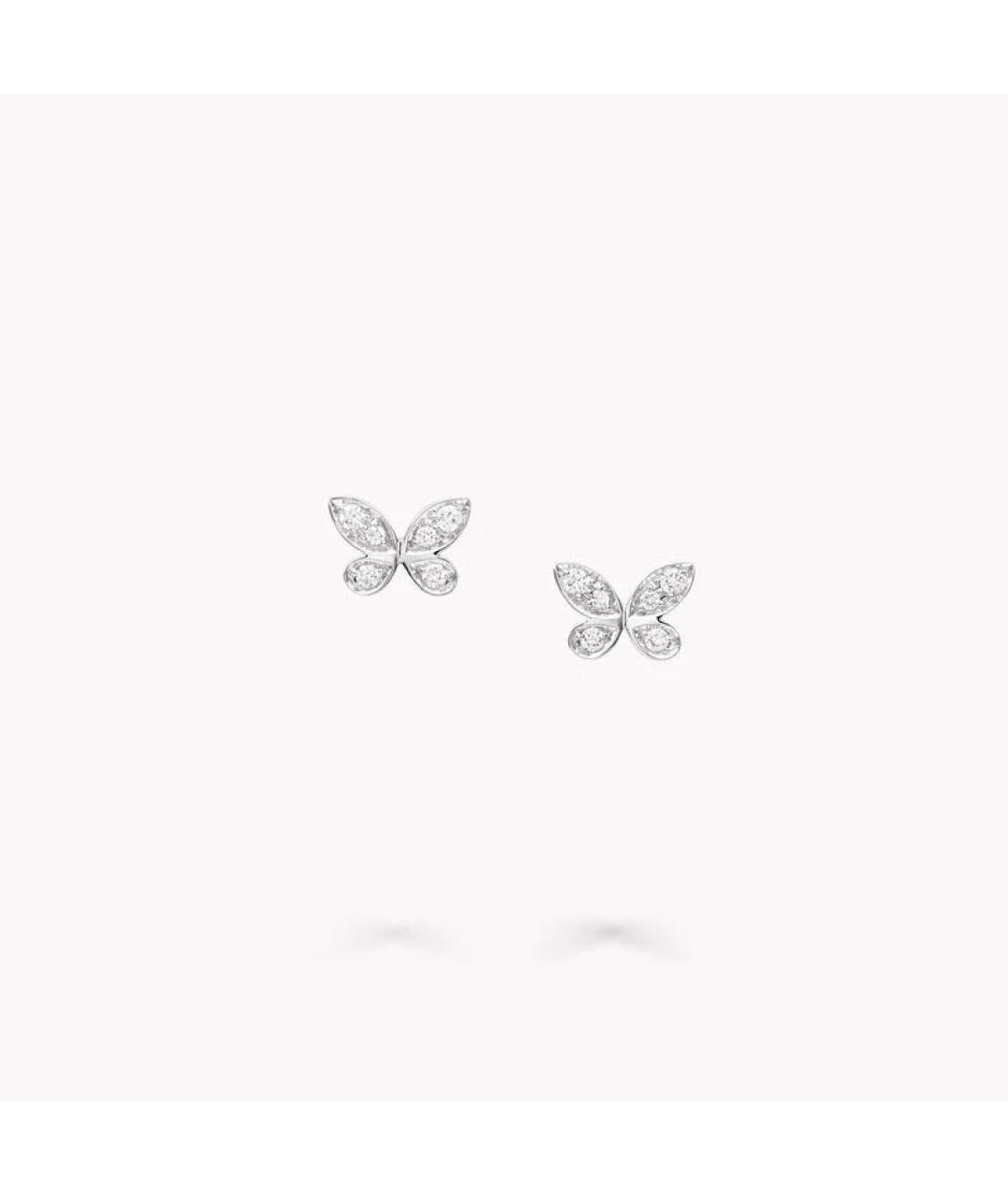 GRAFF Серебряные серьги из белого золота, фото 7