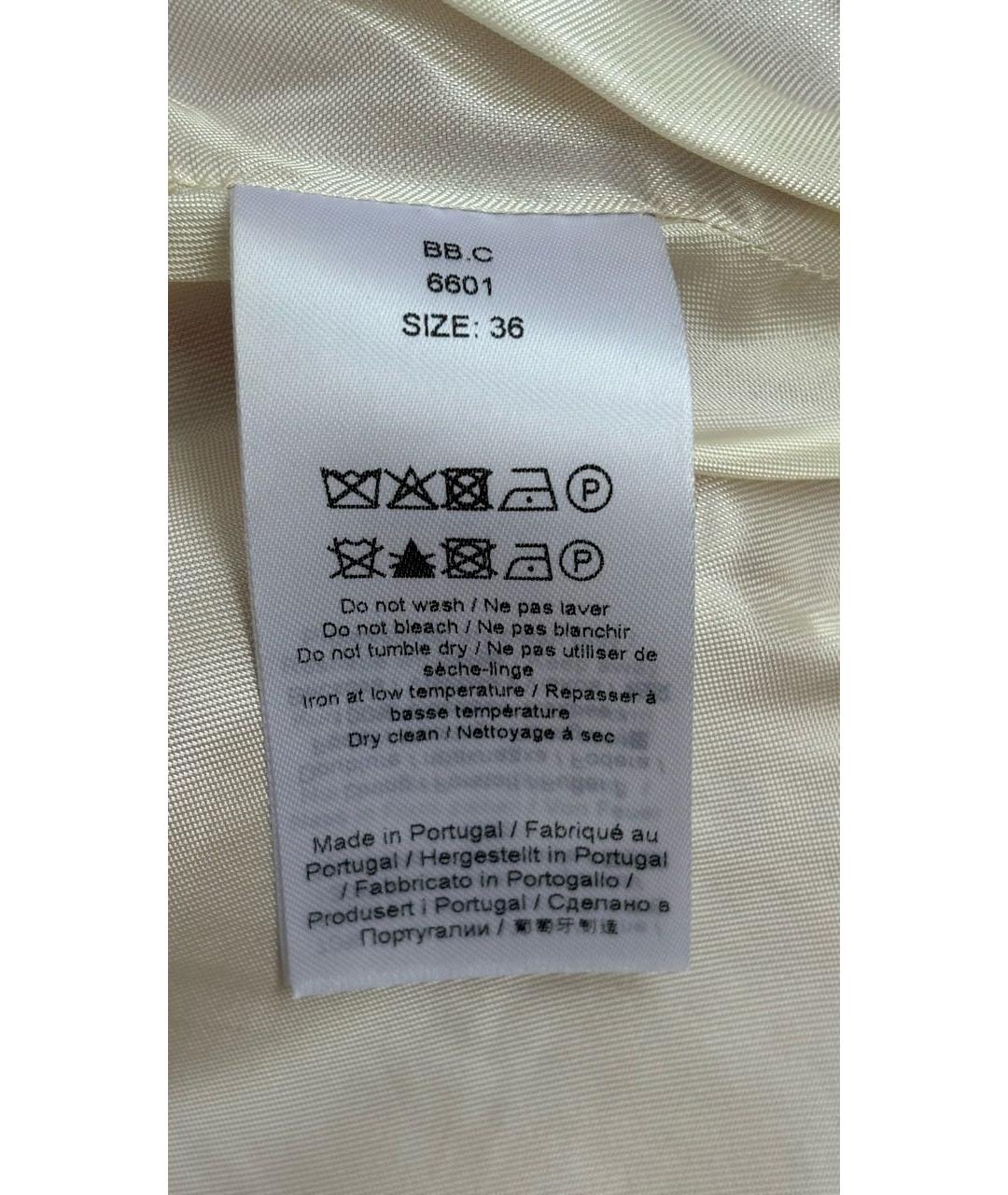 GANNI Фуксия шерстяная юбка мини, фото 7