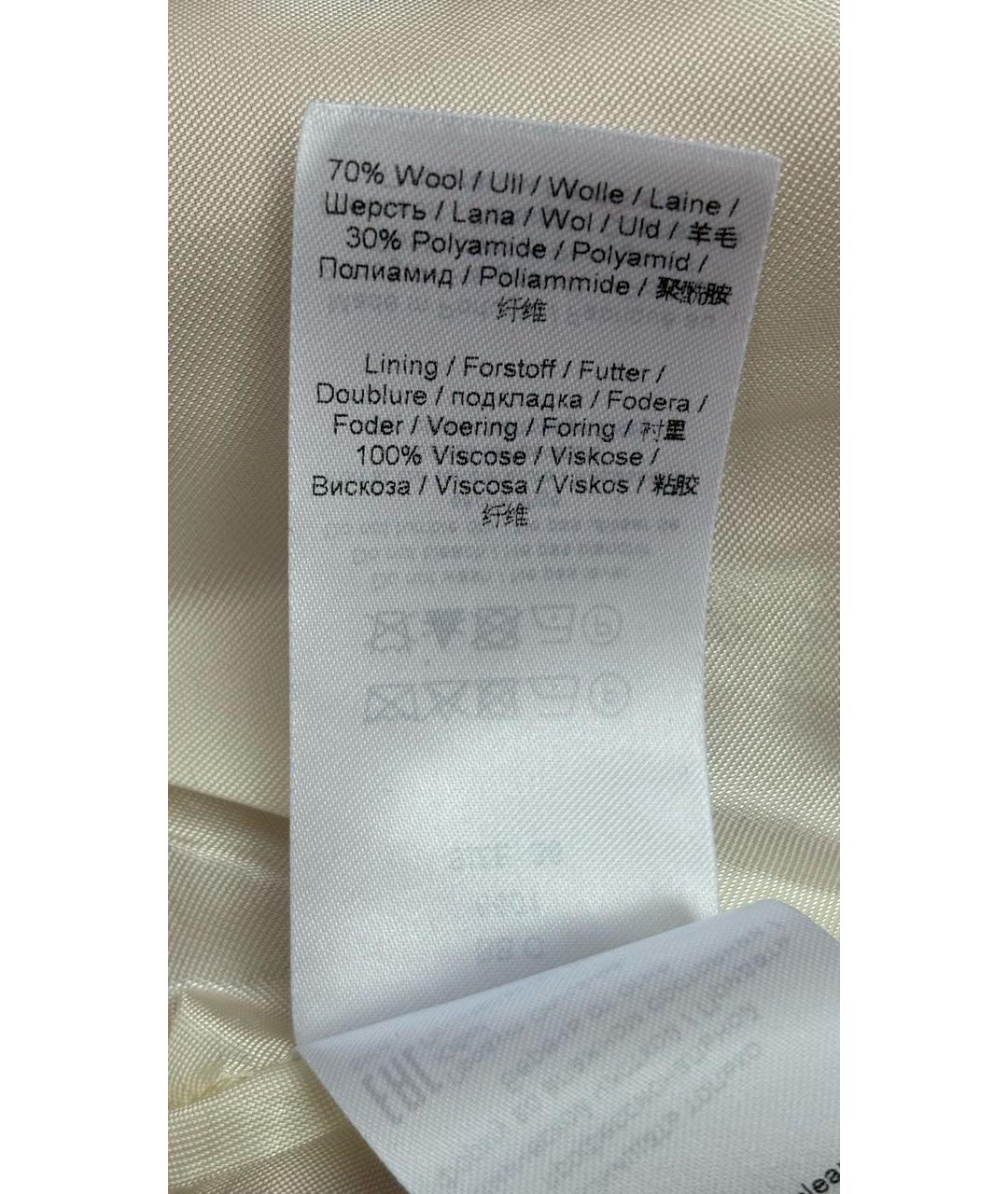 GANNI Фуксия шерстяная юбка мини, фото 8