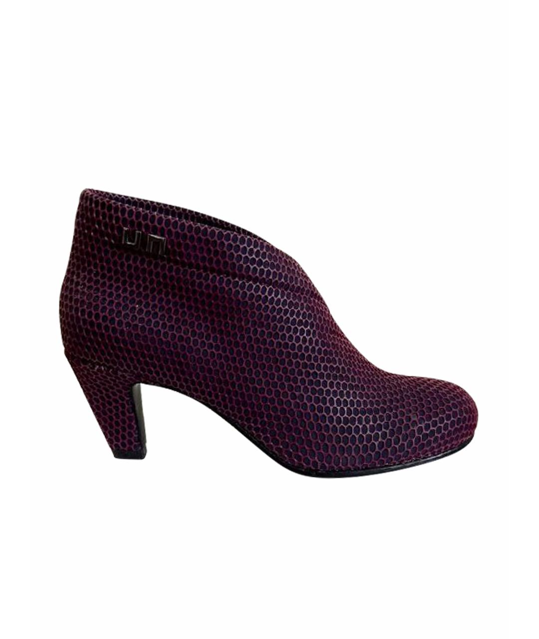 UNITED NUDE Бордовые ботильоны, фото 1