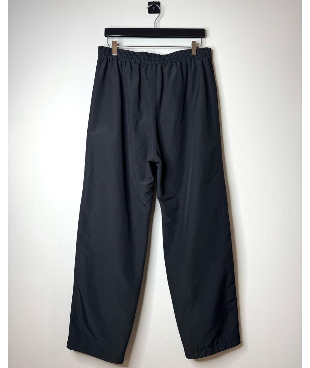 BALENCIAGA Черные брюки широкие, фото 3