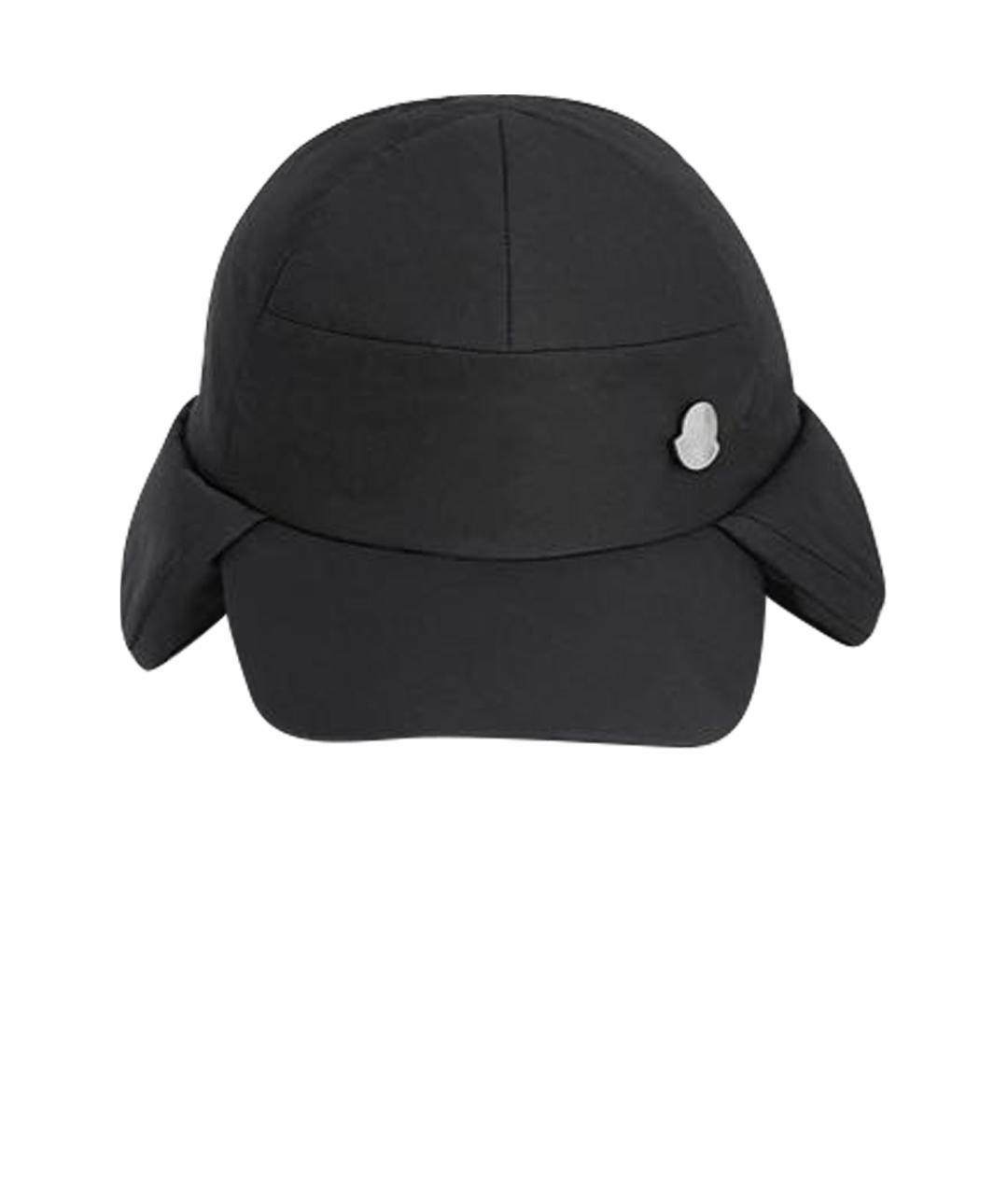 JIL SANDER Черная хлопковая кепка, фото 1