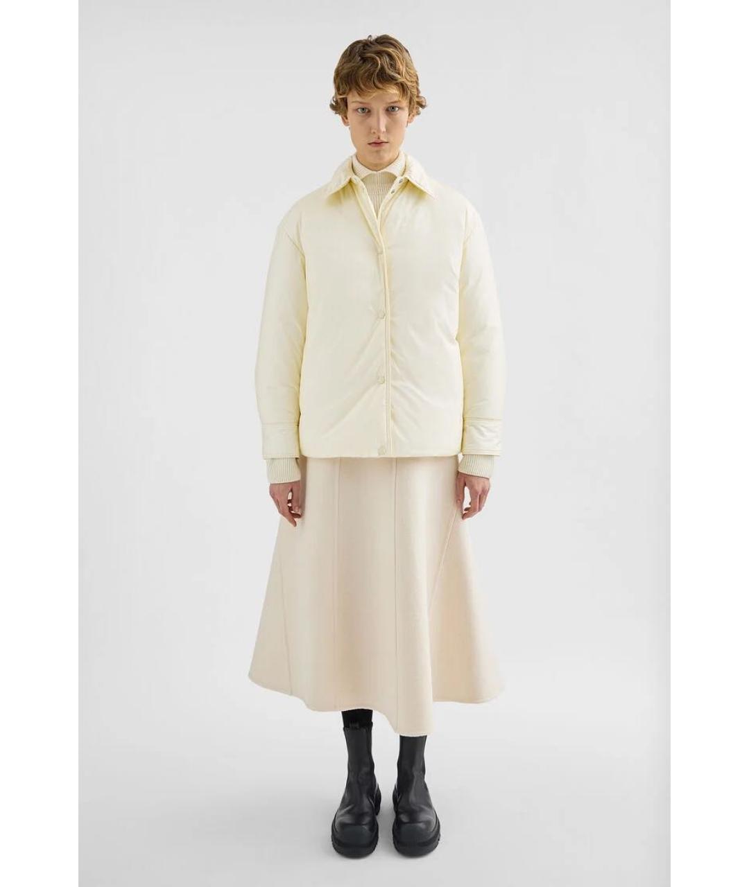 JIL SANDER Бежевая куртка, фото 5