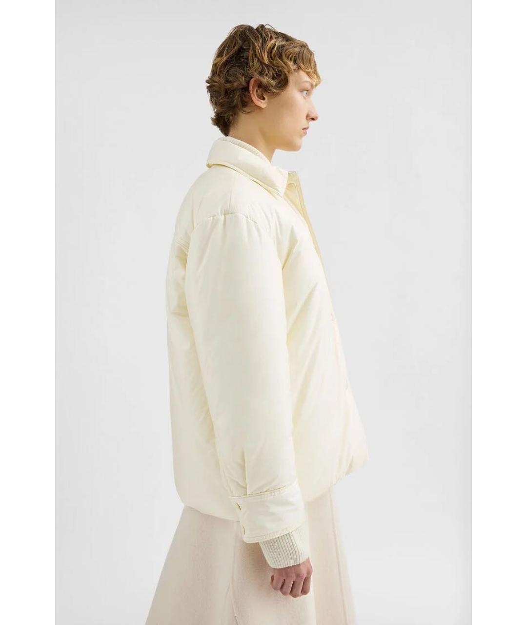 JIL SANDER Бежевая куртка, фото 4