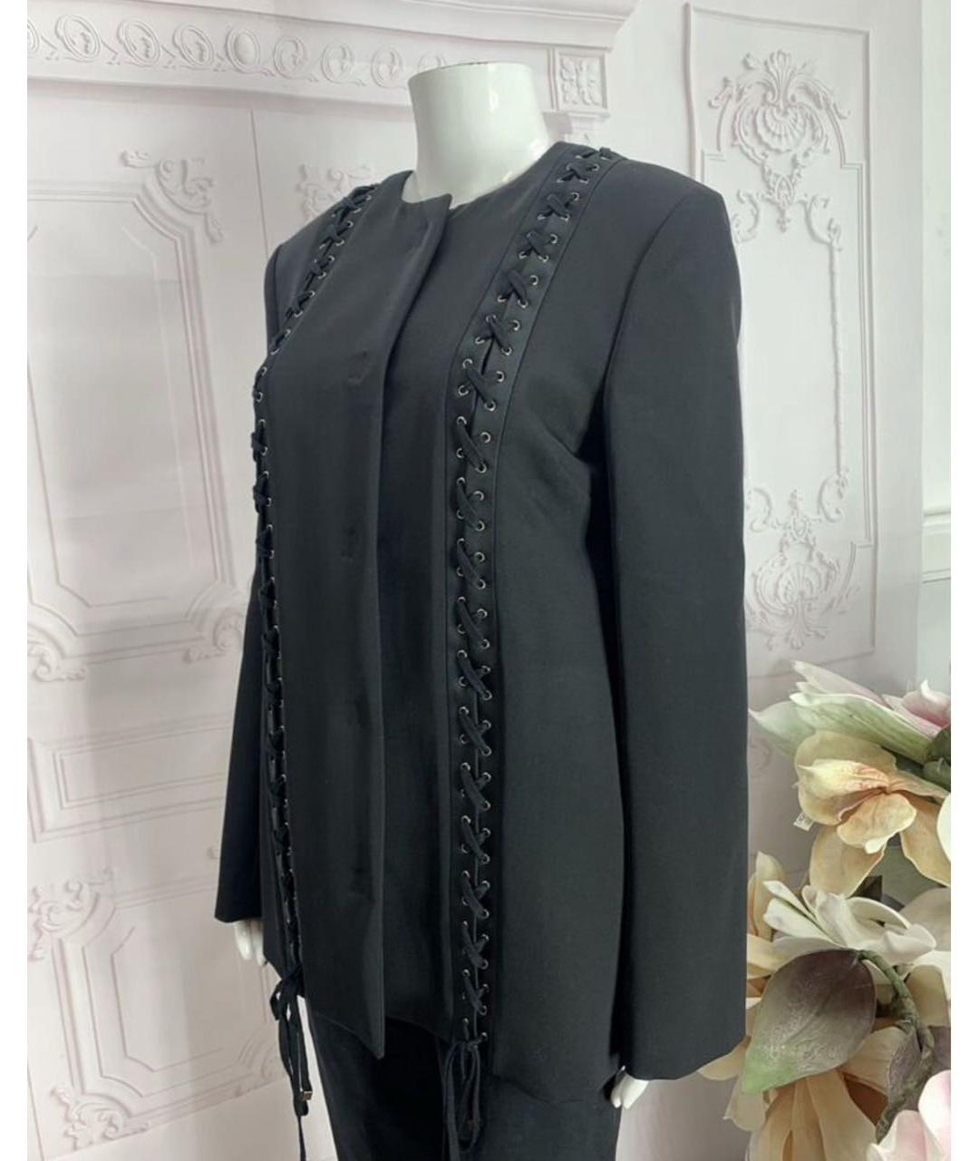 DOLCE&GABBANA Черный шерстяной жакет/пиджак, фото 7