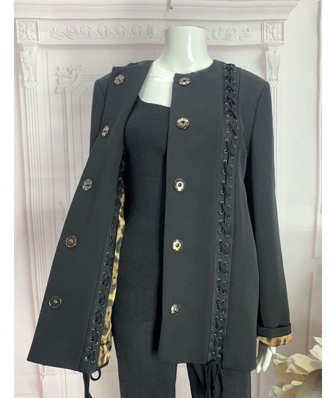 DOLCE&GABBANA Черный шерстяной жакет/пиджак, фото 6