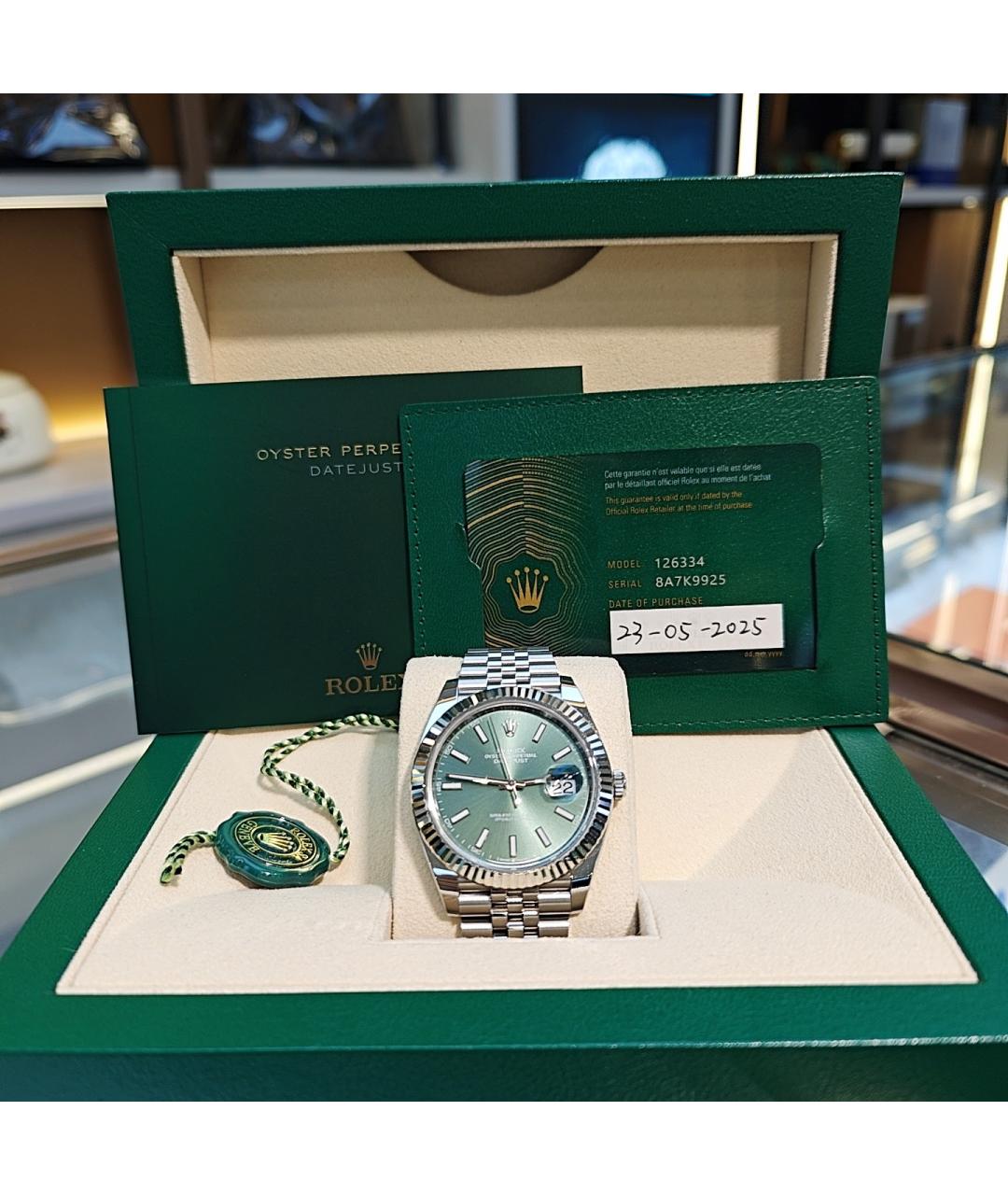 ROLEX Серебряные металлические часы, фото 2