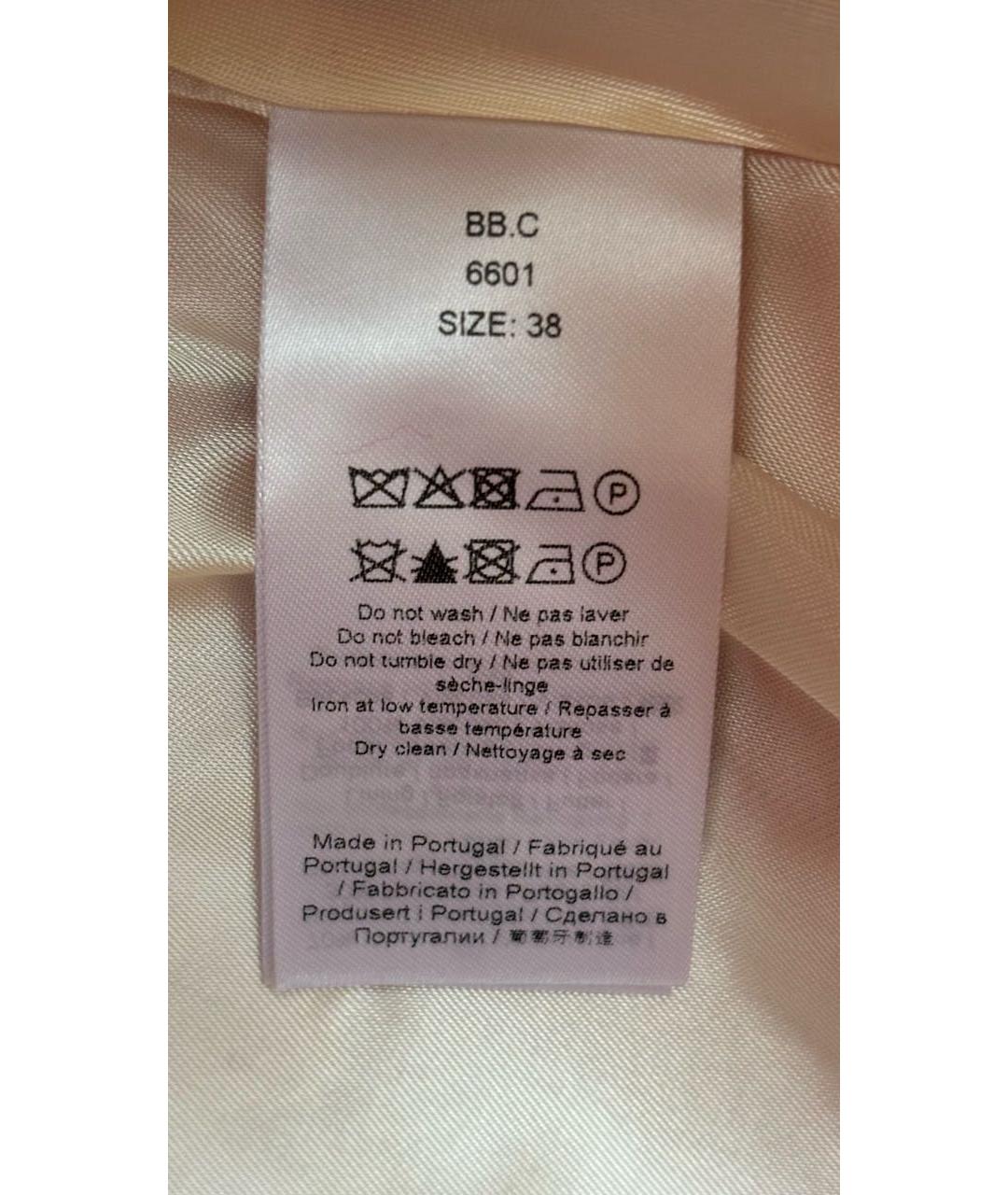 GANNI Фуксия шерстяной жакет/пиджак, фото 6