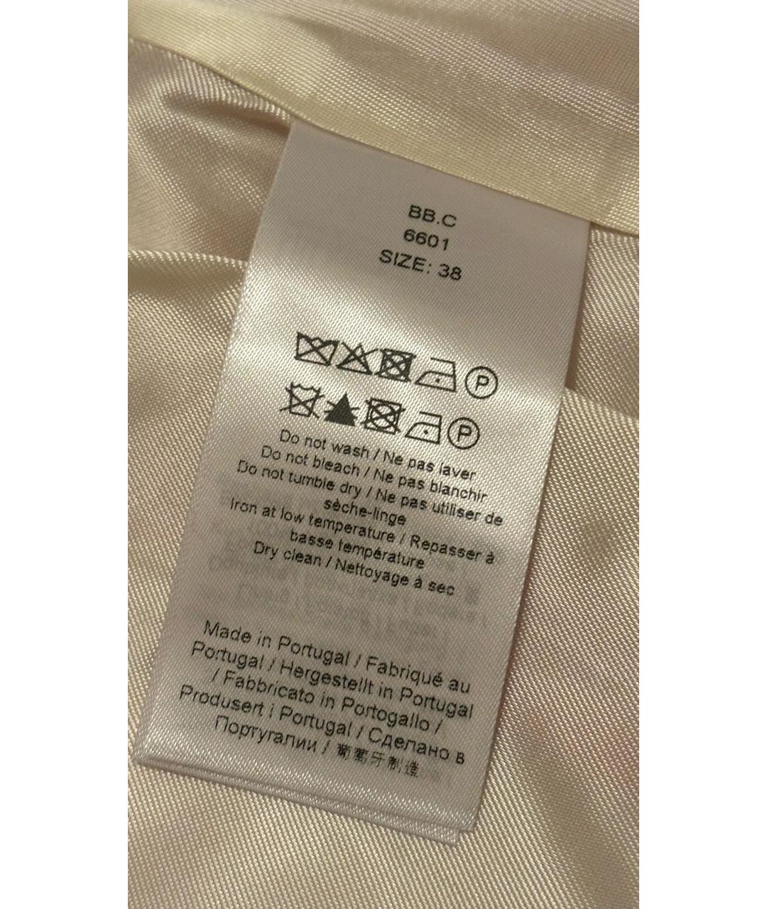 GANNI Фуксия шерстяной жакет/пиджак, фото 6