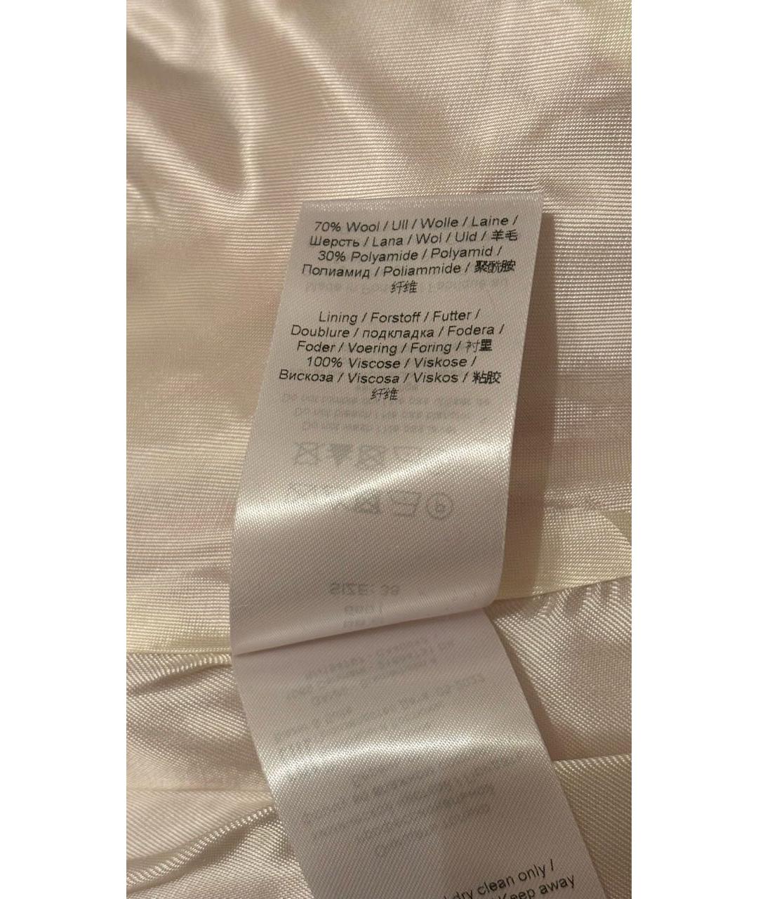 GANNI Фуксия шерстяной жакет/пиджак, фото 7