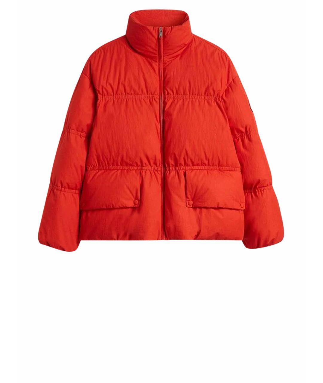 JIL SANDER Красная хлопковая куртка, фото 1