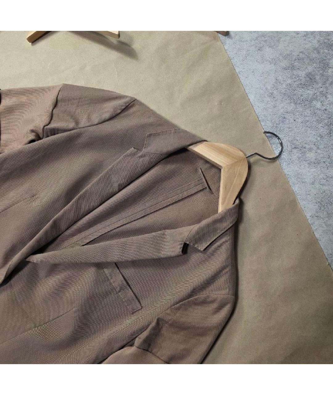 BRUNELLO CUCINELLI Бежевый хлопковый жилет, фото 2