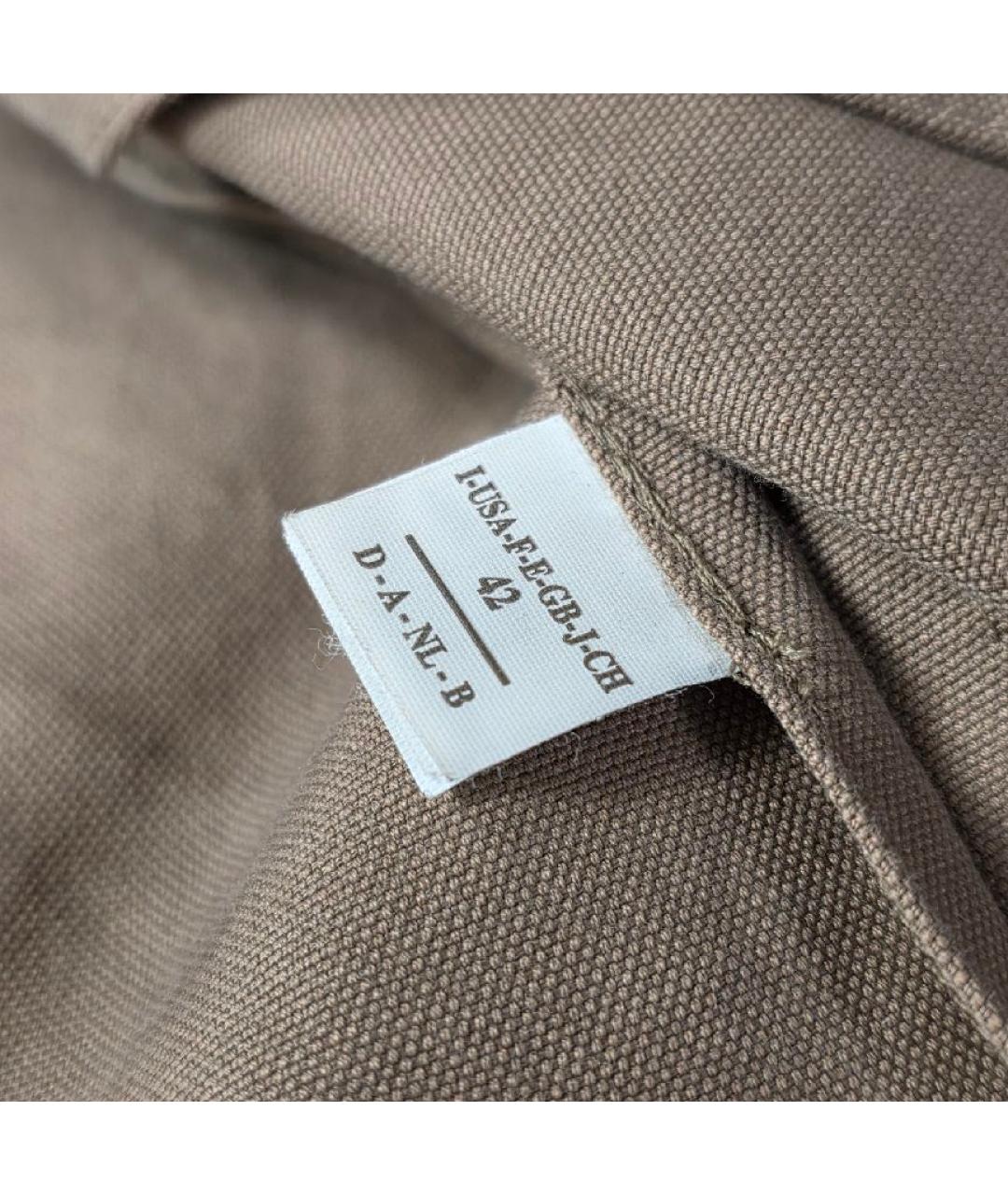 BRUNELLO CUCINELLI Бежевый хлопковый жилет, фото 7