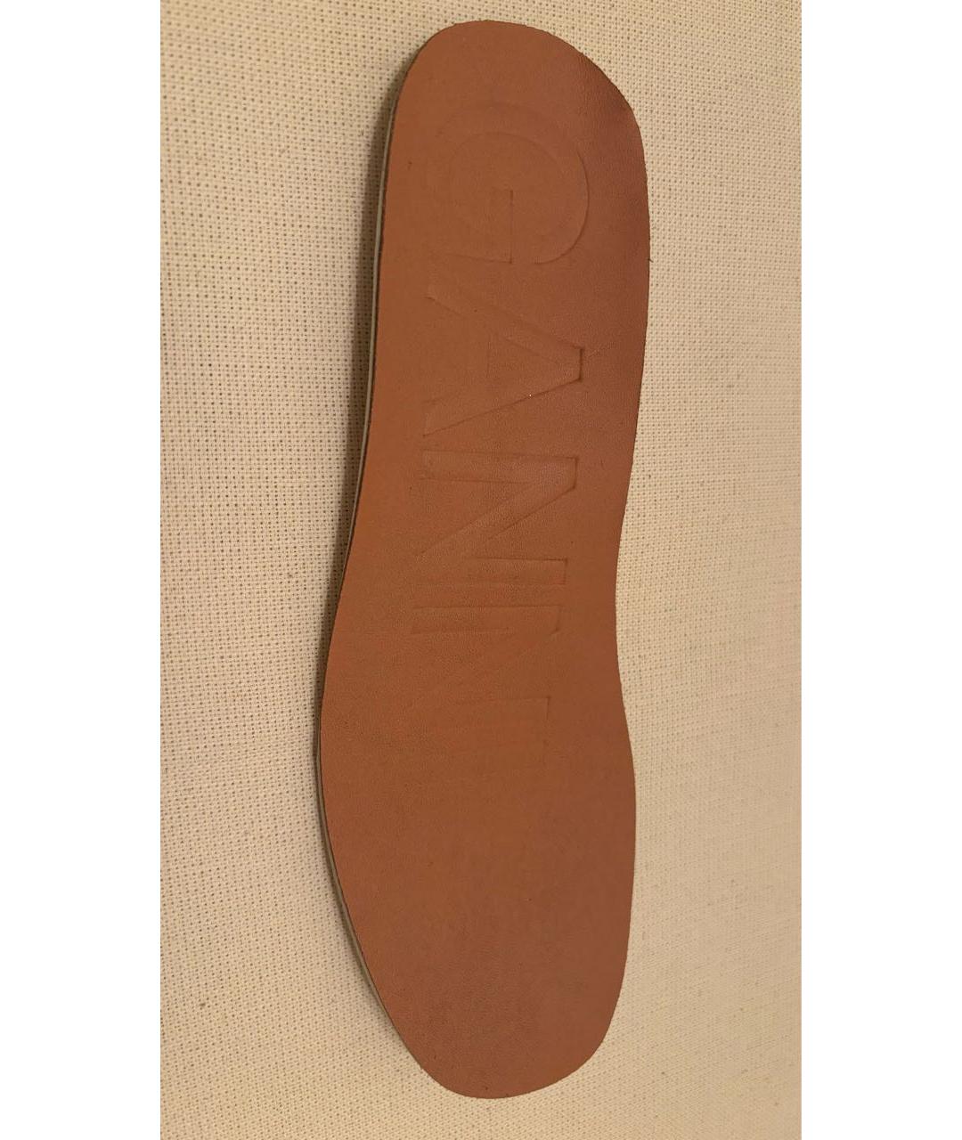 GANNI Черные полусапоги из лакированной кожи, фото 7