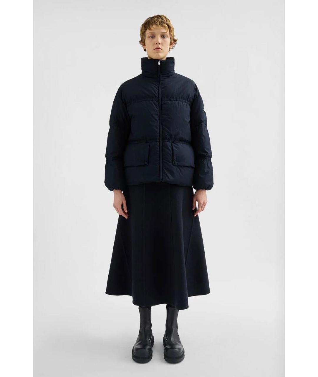JIL SANDER Черная хлопковая куртка, фото 5