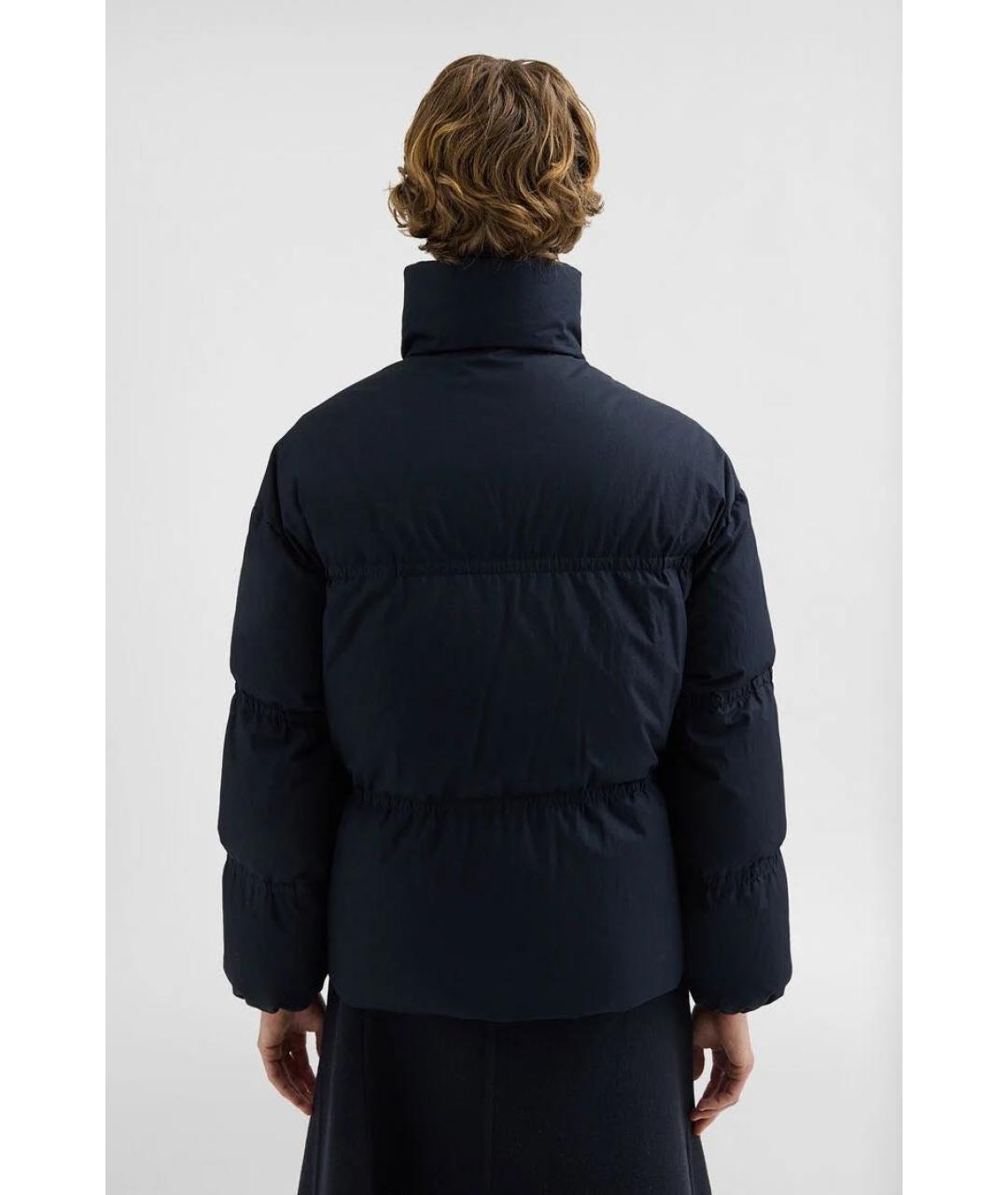 JIL SANDER Черная хлопковая куртка, фото 4