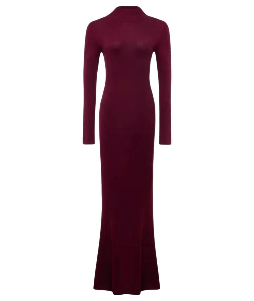 SELF-PORTRAIT Бордовое коктейльное платье, фото 1
