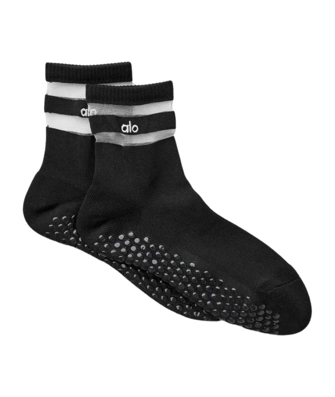 ALO YOGA Черные носки, чулки и колготы, фото 1