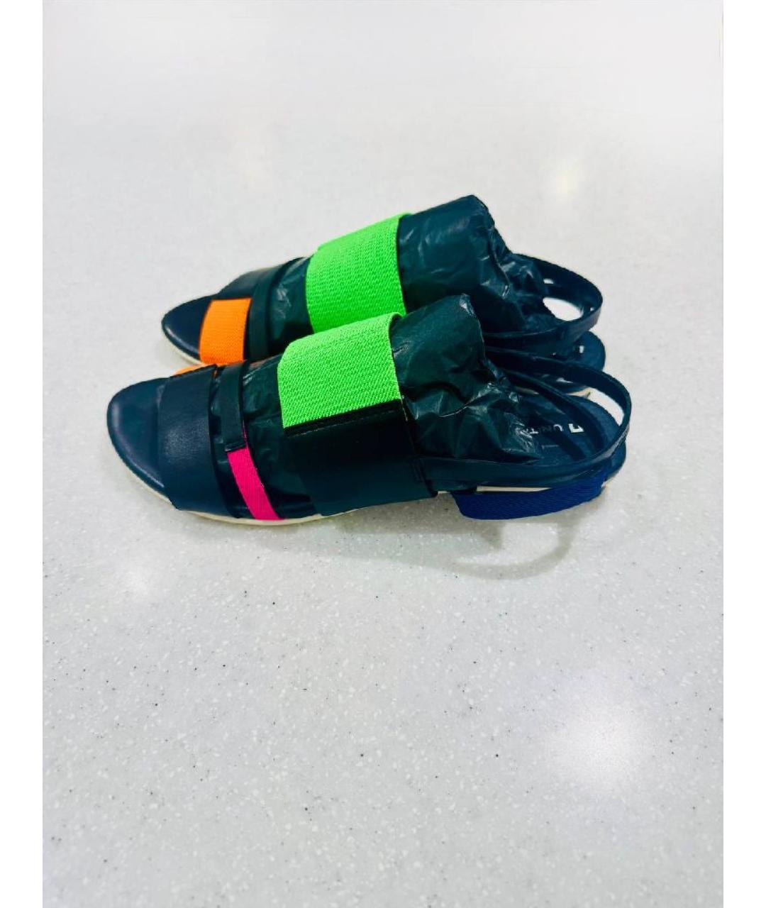 UNITED NUDE Мульти кожаные сандалии, фото 5