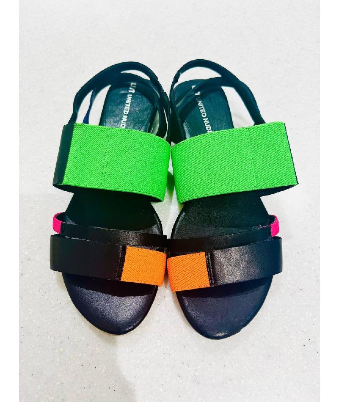 UNITED NUDE Мульти кожаные сандалии, фото 2