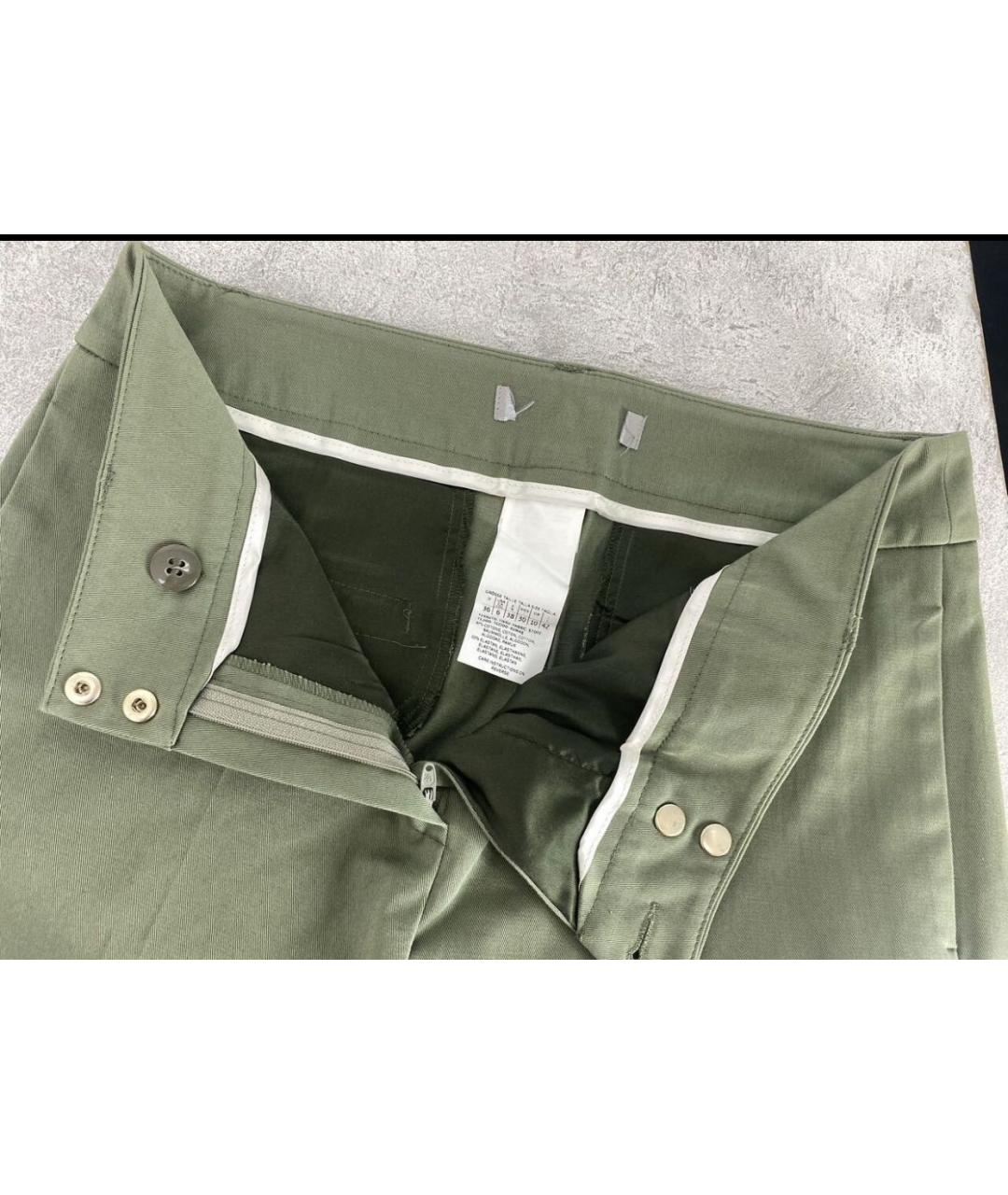 MAX MARA Хлопковые прямые брюки, фото 3